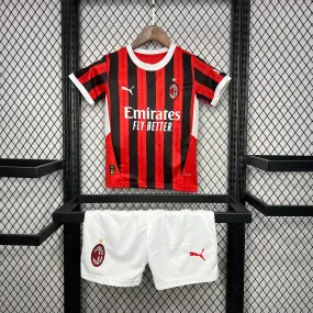 Milan home 2024-25 - children's set